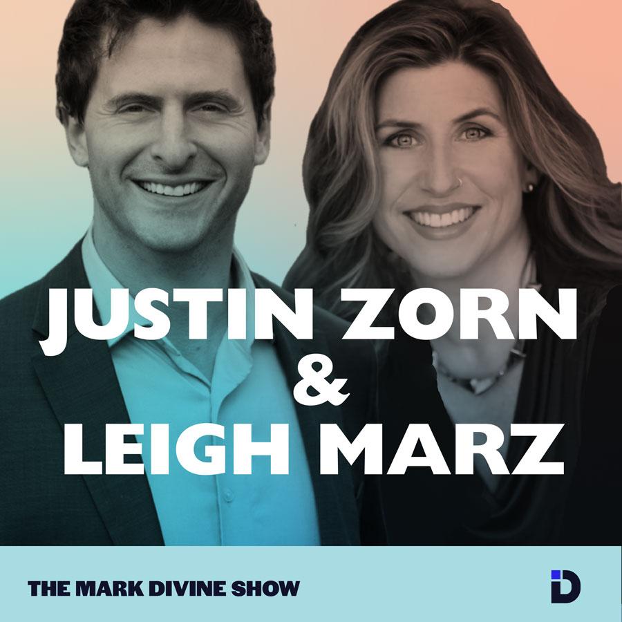 Justin Zorn and Leigh Marz